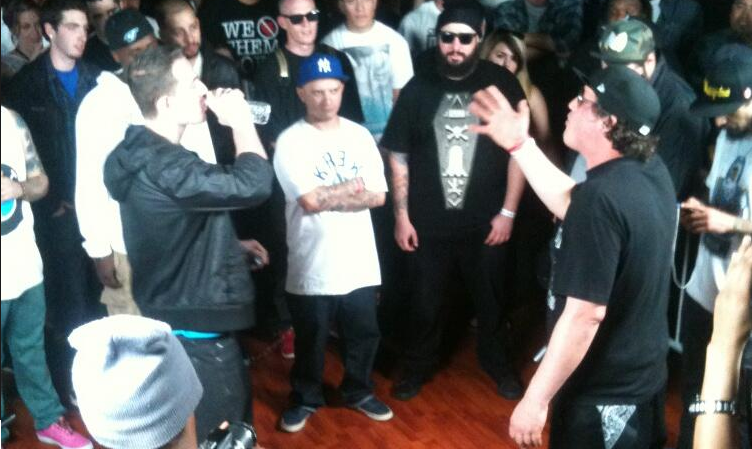 Topr vs Isaac Knox. Photo by @MapleLeaf432